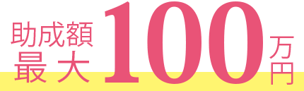 補助金最大100万円
