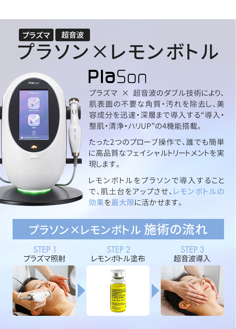 プラソン×レモンボトル