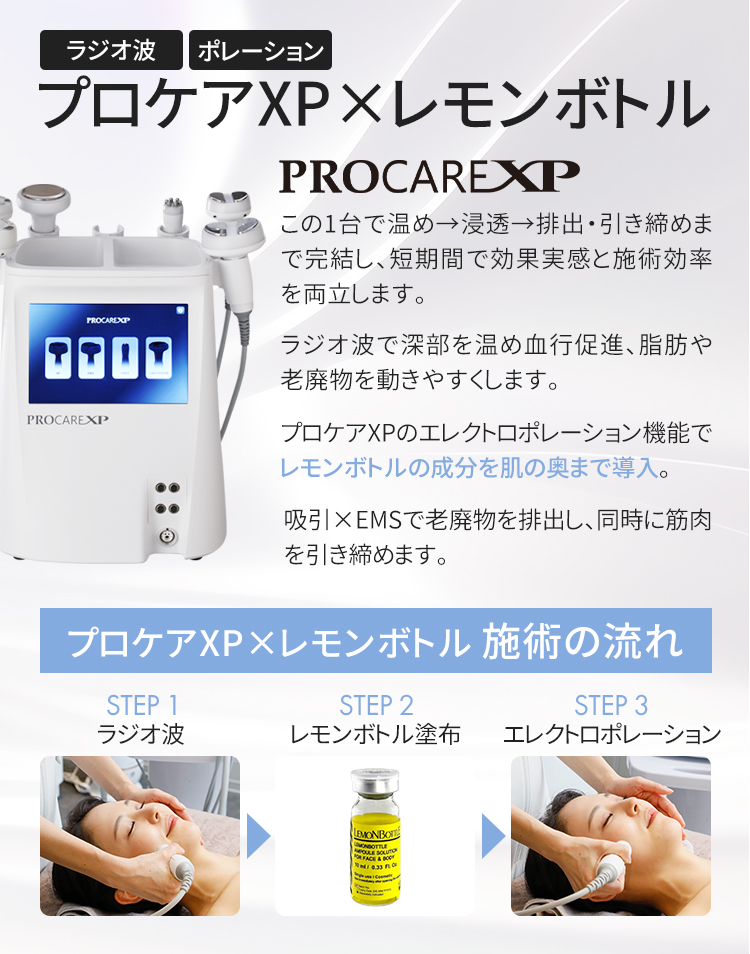 プロケアXP×レモンボトル
